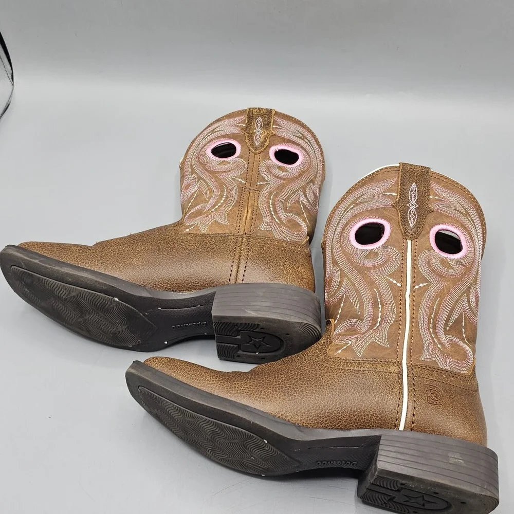 Durango Westward Rosewood Western Boots Size 6 DRD0445 Cowgirl Square Toe
